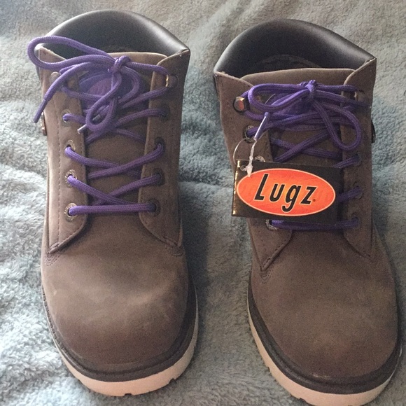 purple lugz boots